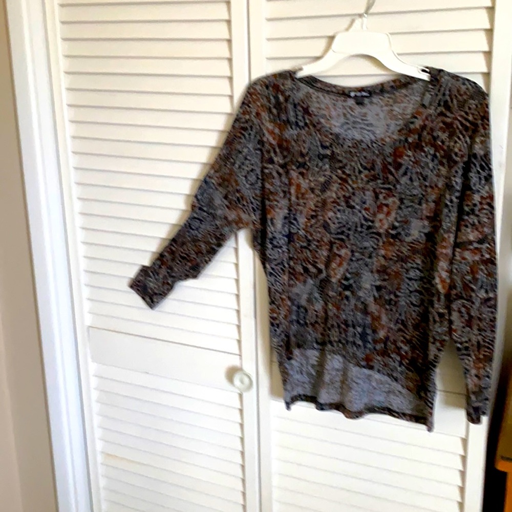 Wild animal prints top